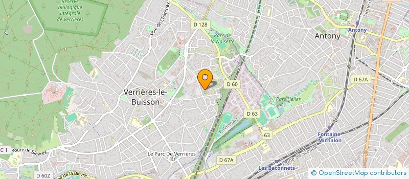 localisation de l'entreprise SCI DES MAVIT à VERRIERES LE BUISSON