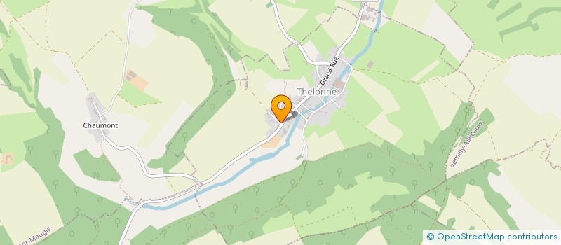 localisation de l'entreprise SCI DES MAZ  THELONNE