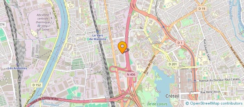 localisation de l'entreprise SCI DES MECHES à CRETEIL