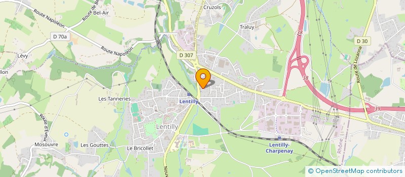 localisation de l'entreprise SCI DES MEDECINS ARBRESLOIS  L ARBRESLE