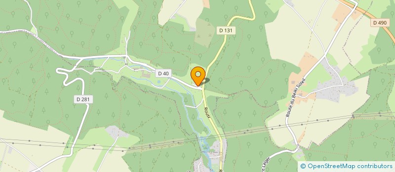 localisation de l'entreprise SCI DES MEILLES  MAULEVRIER-SAINTE-GERTRUDE