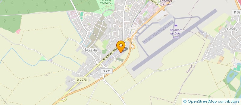 localisation de l'entreprise SCI DES MEIX BRULES  TAVAUX