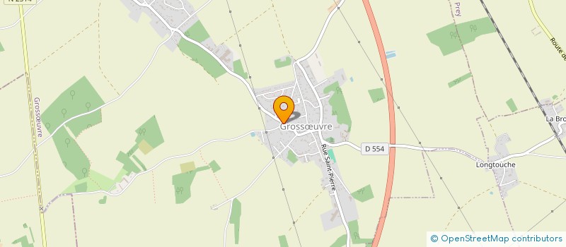 localisation de l'entreprise SCI DES MENHIRS  GROSSUVRE