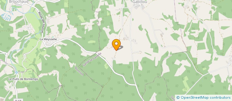 localisation de l'entreprise SCI DES MERIGOTS  GABILLOU