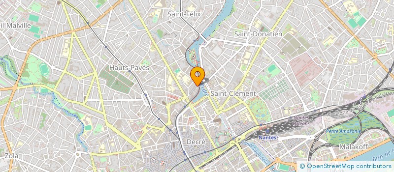 localisation de l'entreprise SCI DES MERISIERS à NANTES