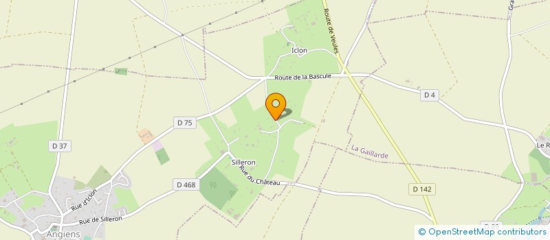 localisation de l'entreprise SCI DES MERISIERS  ANGIENS