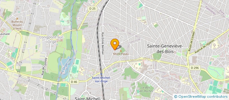 localisation de l'entreprise SCI DES MERISIERS  SAINT-MICHEL-SUR-ORGE