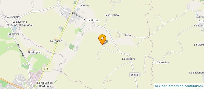 localisation de l'entreprise SCI DES MERS à PERCHE-EN-NOCE