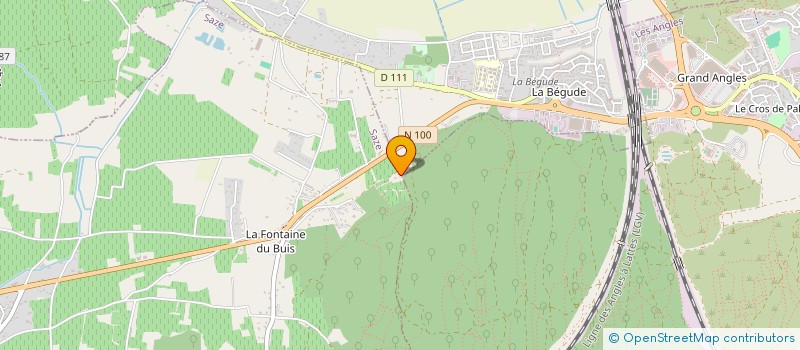 localisation de l'entreprise SCI DES MERVEILLES  SAZE