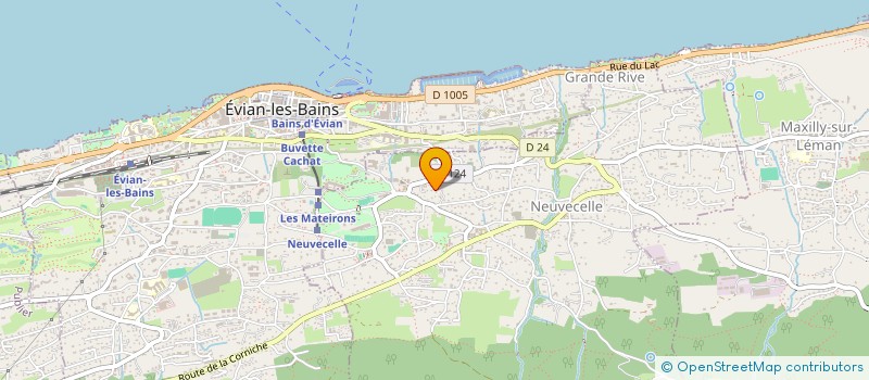 localisation de l'entreprise SCI DES MESANGES  NEUVECELLE