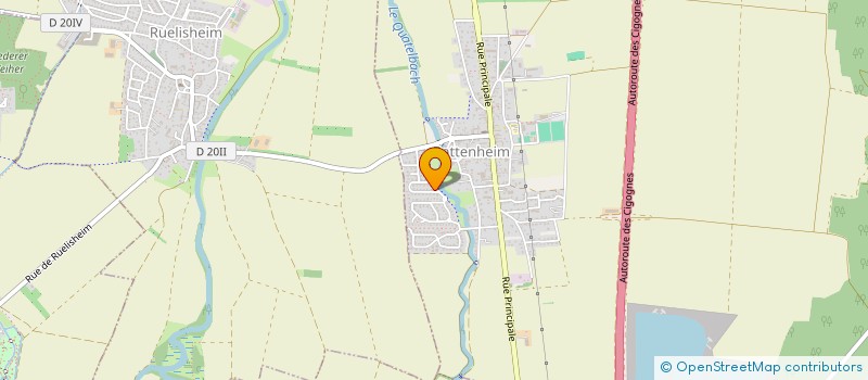 localisation de l'entreprise SCI DES MESANGES  BATTENHEIM