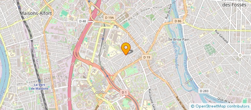 localisation de l'entreprise SCI DES MESANGES à CRETEIL