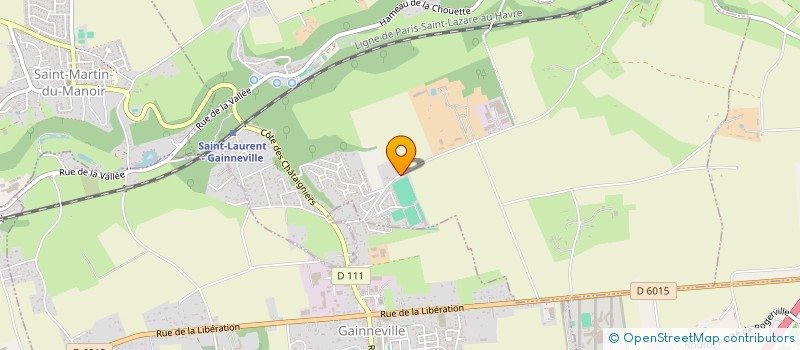 localisation de l'entreprise SCI DES MESANGES  GAINNEVILLE