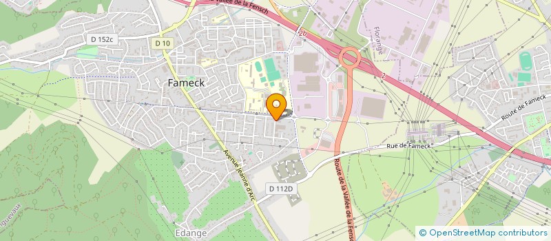 localisation de l'entreprise SCI DES MESANGES  FAMECK