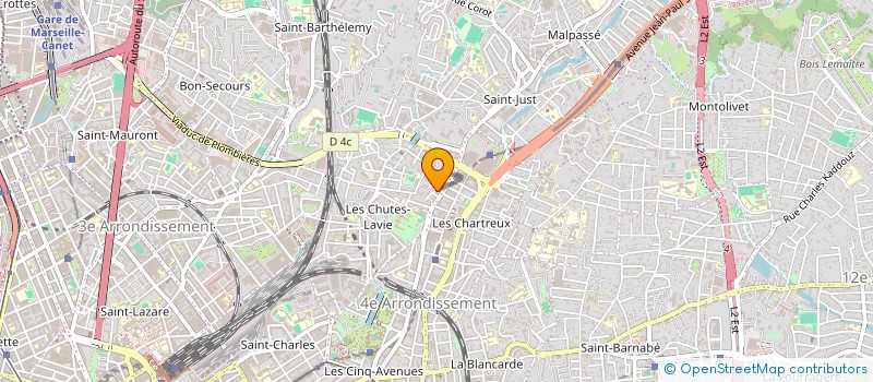 localisation de l'entreprise SCI DES MESSUGUES à MARSEILLE