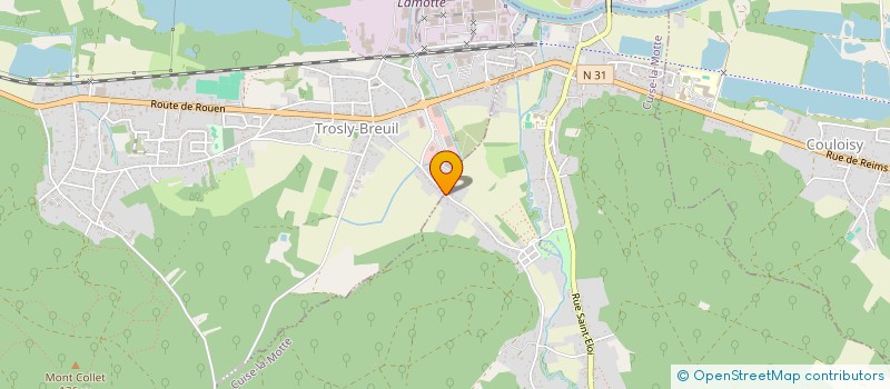 localisation de l'entreprise SCI DES MEUNIERS  CUISE-LA-MOTTE