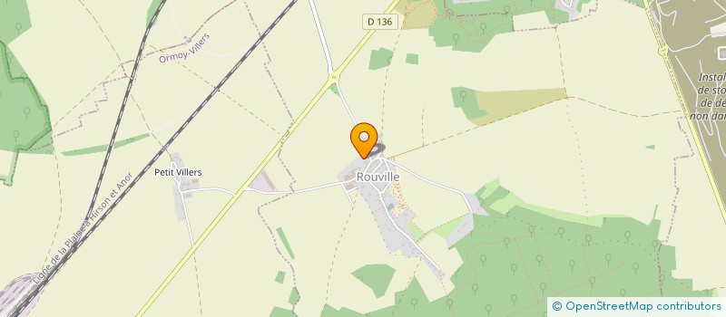 localisation de l'entreprise SCI DES MEUNIERS  ROUVILLE