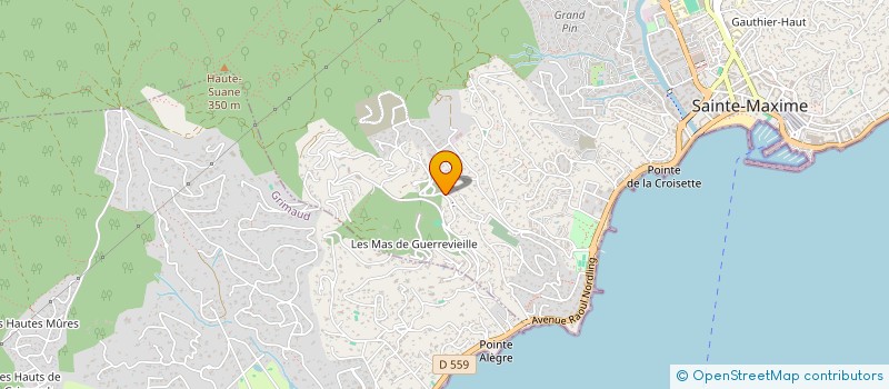 localisation de l'entreprise SCI DES MEVAUX à SAINTE-MAXIME
