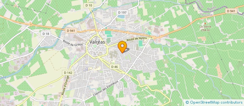 localisation de l'entreprise SCI DES MICHELS à VALREAS