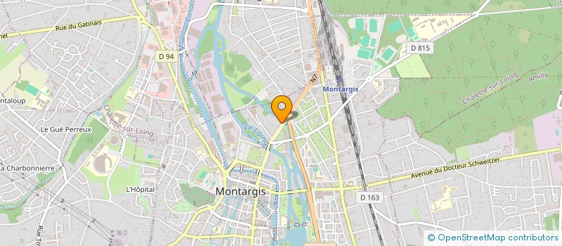 localisation de l'entreprise SCI DES MICOCOULIERS à MONTARGIS