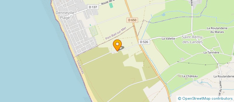 localisation de l'entreprise SCI DES MIELLES  PORT-BAIL-SUR-MER