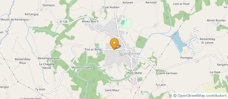 localisation de l'entreprise SCI DES MILADS  LANGONNET