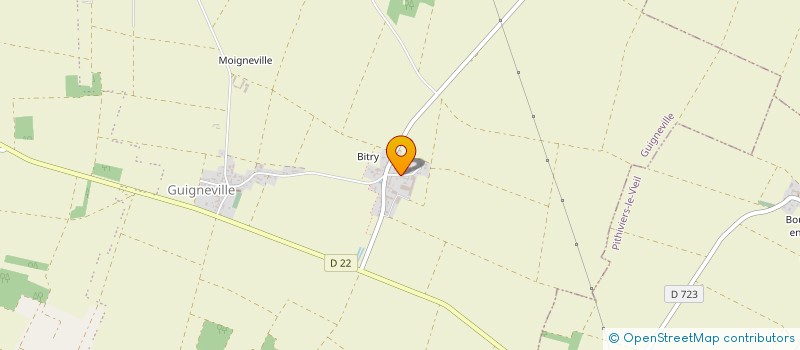 localisation de l'entreprise SCI DES MILLEPERTHUIS  GUIGNEVILLE
