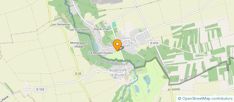 localisation de l'entreprise SCI DES MILLEPERTUIS  BOULANCOURT