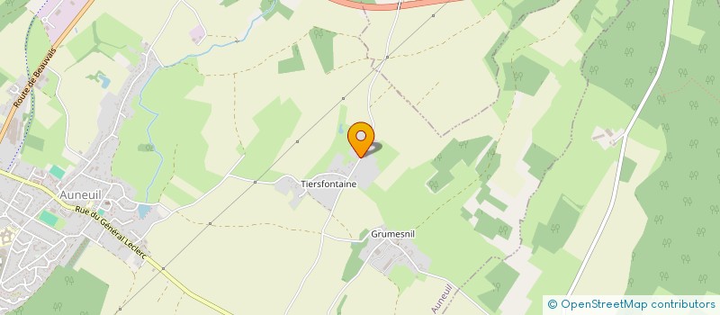 localisation de l'entreprise SCI DES MILLES CHEMINS  AUNEUIL