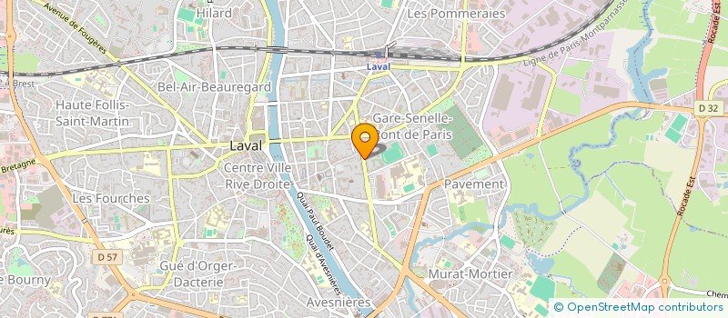 localisation de l'entreprise SCI DES MIMOSAS à LAVAL