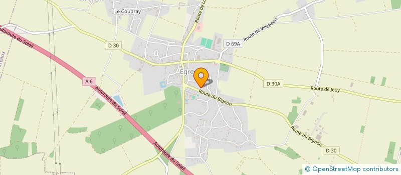 localisation de l'entreprise SCI DES MIMOSAS à EGREVILLE