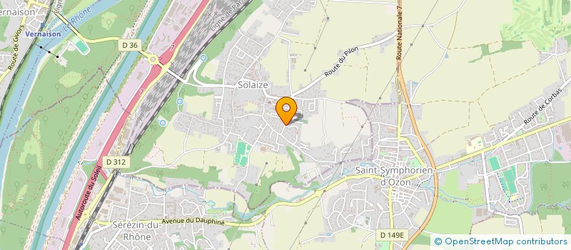 localisation de l'entreprise SCI DES MIMOSAS  SOLAIZE