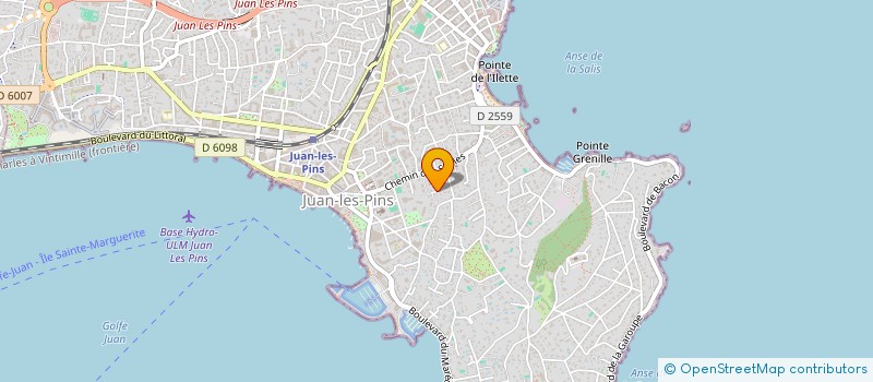 localisation de l'entreprise SCI DES MIMOSAS à ANTIBES