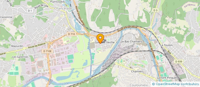 localisation de l'entreprise SCI DES MIMOSAS à PERIGUEUX