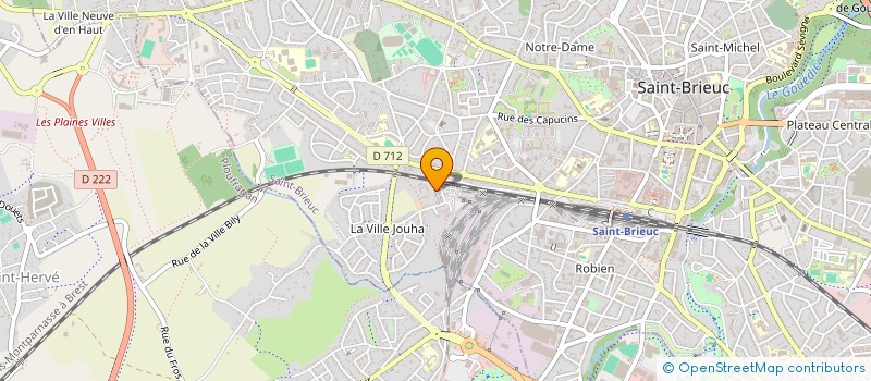 localisation de l'entreprise SCI DES MIMOSAS à SAINT-BRIEUC