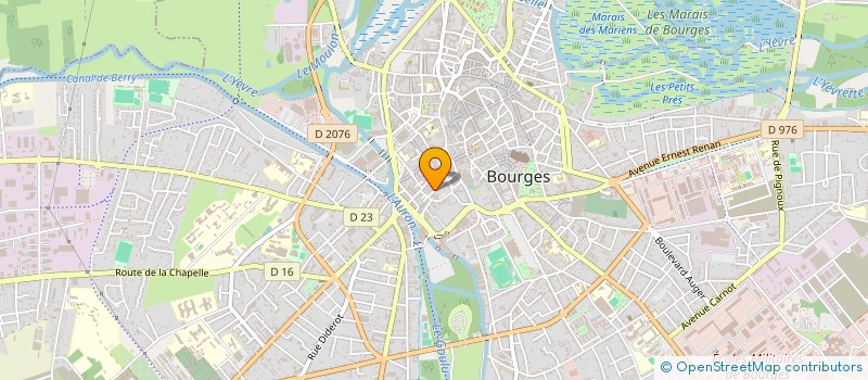 localisation de l'entreprise SCI DES MINIMES  BOURGES