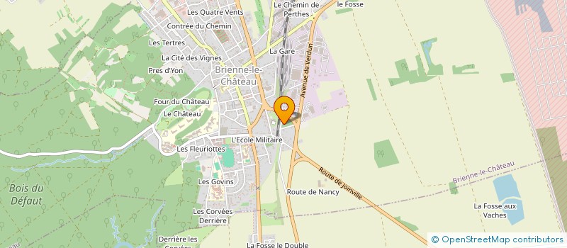 localisation de l'entreprise SCI DES MINIMES  BRIENNE-LE-CHATEAU