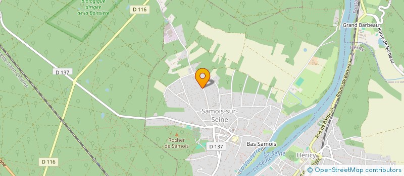 localisation de l'entreprise SCI DES MINIMES  SAMOIS-SUR-SEINE