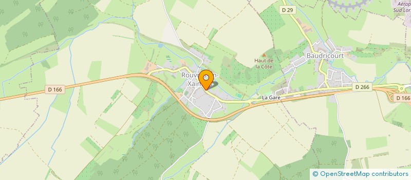 localisation de l'entreprise SCI DES MIRABELLIERS  ROUVRES-EN-XAINTOIS