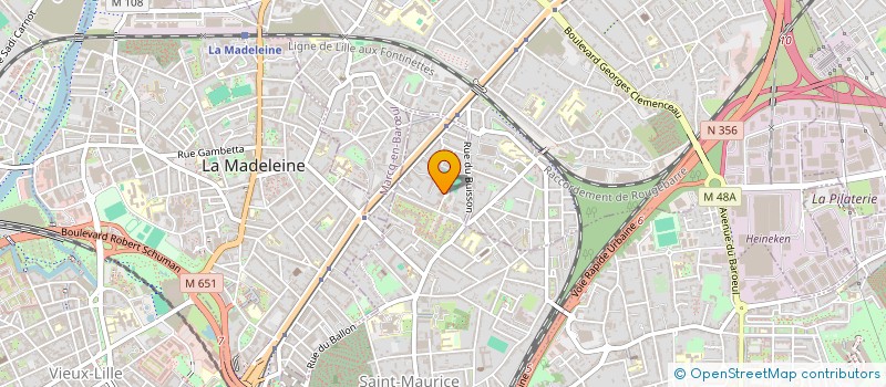 localisation de l'entreprise SCI DES MOINES  LILLE