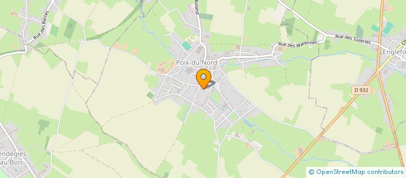 localisation de l'entreprise SCI DES MOITY  POIX-DU-NORD