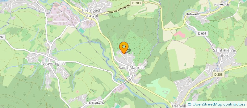 localisation de l'entreprise SCI DES MOLENES à SAINT-MAURICE