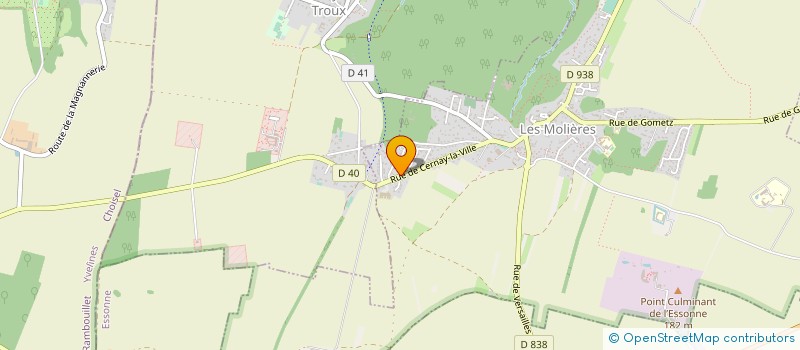 localisation de l'entreprise SCI DES MOLIERES  MOLIERES (LES)