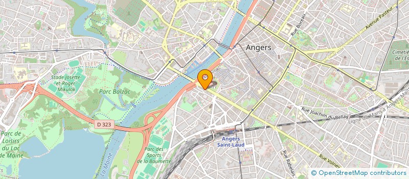 localisation de l'entreprise SCI DES MOLLANS à ANGERS