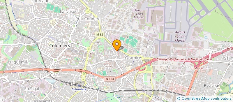 localisation de l'entreprise SCI DES MOLLES à COLOMIERS