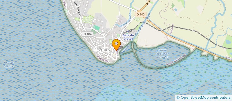 localisation de l'entreprise SCI DES MOLLIERES à LE CROTOY