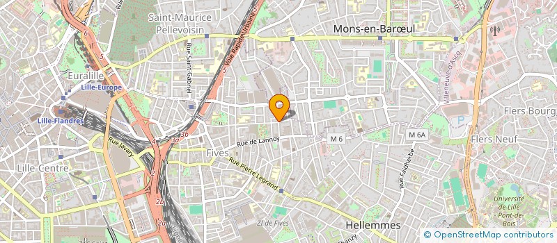 localisation de l'entreprise SCI DES MONTAGNARDS à LILLE