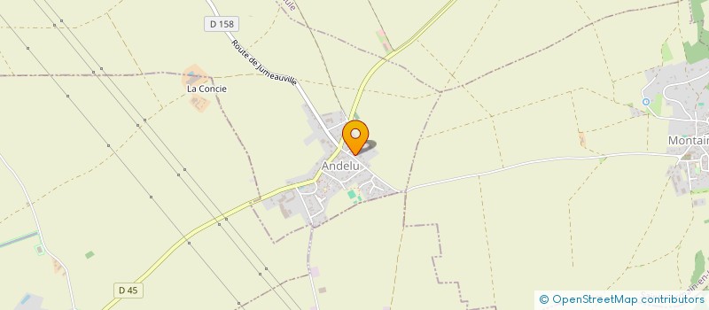 localisation de l'entreprise SCI DES MONTANTS  AUTOUILLET