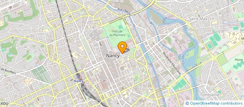 localisation de l'entreprise SCI DES MONTESQUIEU  NANCY