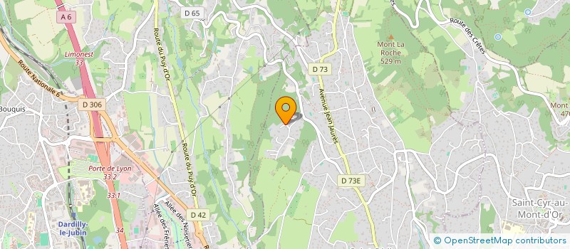 localisation de l'entreprise SCI DES MONTS D'OR  SAINT-DIDIER-AU-MONT-D OR